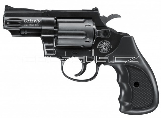Umarex Plynový revolver Smith&Wesson Grizzly černý cal.9mm