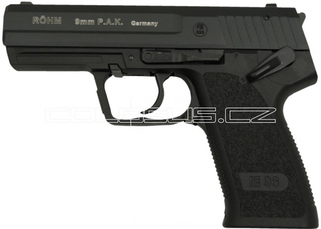 Umarex Plynová pistole Rohm RG96 černá cal.9mm