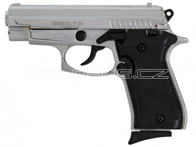 Voltran Plynová pistole Ekol P29 chrom cal.9mm