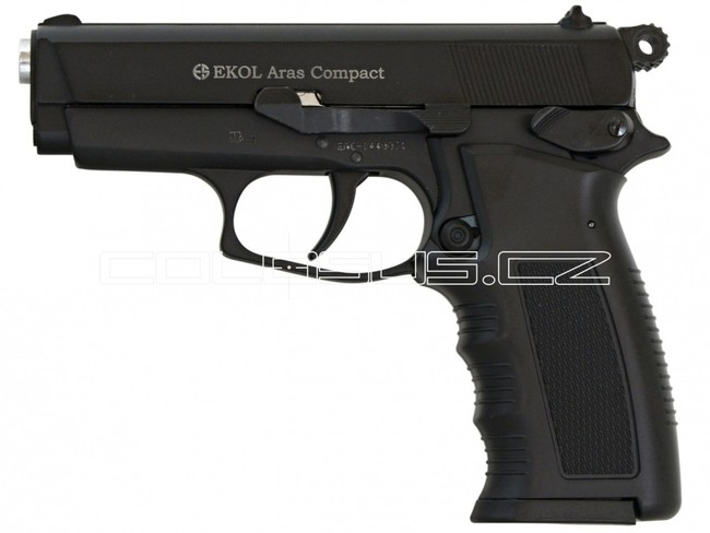 Voltran Plynová pistole Ekol Aras Compact černá cal.9mm