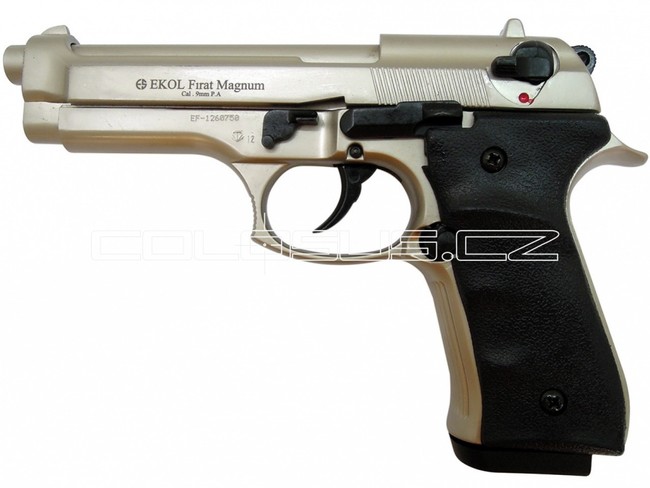 Voltran Plynová pistole Ekol Firat 92 satén nikl cal.9mm