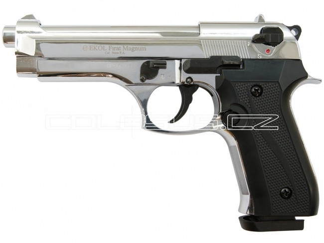 Voltran Plynová pistole Ekol Firat 92 chrom cal.9mm