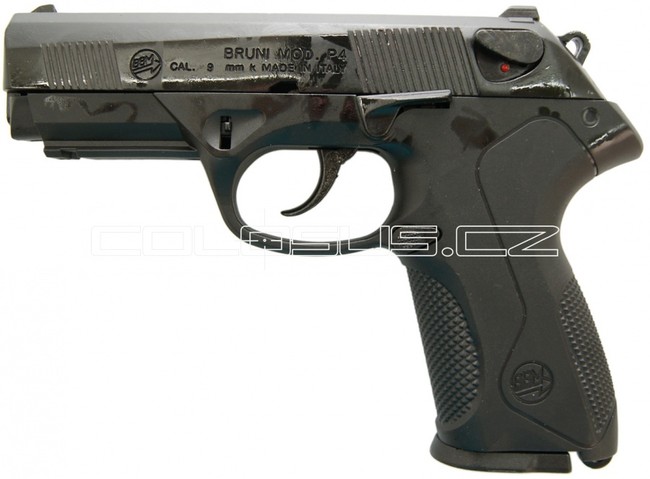 Bruni Plynová pistole Bruni P4 černá cal.9mm