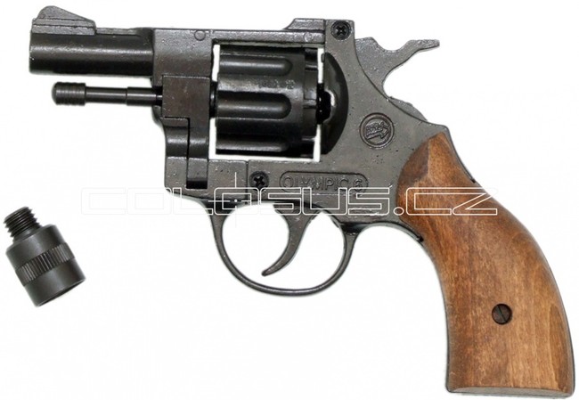 Bruni Startovací revolver Bruni Olympic 6 dřevo cal.6mm