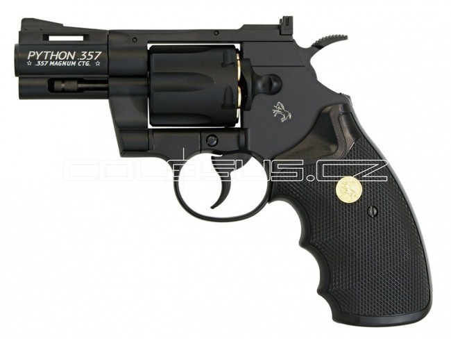 Umarex Vzduchový revolver Colt Python 2,5" černý + zdarma vzduchovkové terče bal. 100ks
