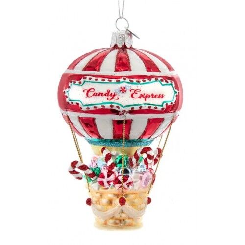 Vánoční ozdoba - candy balon