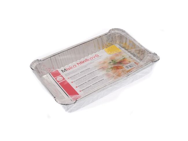Smart Cook Grilovací hliníková miska (5 ks) 22,7x17,7x3cm