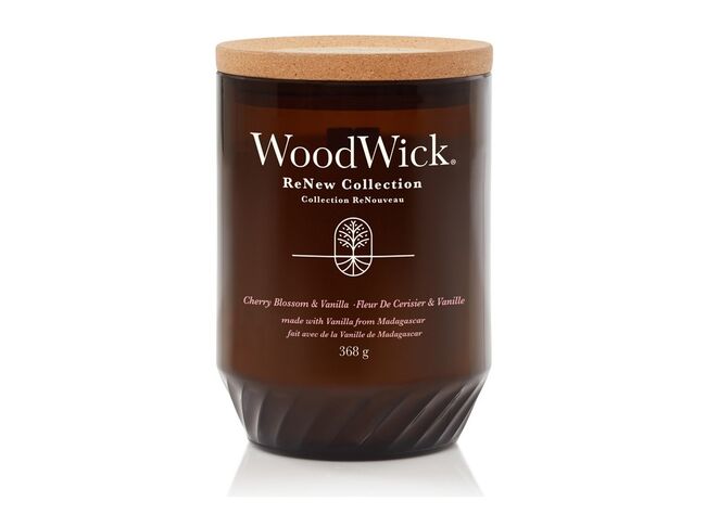 WoodWick Velká svíčka ReNew Cherry Blossom & Vanilla