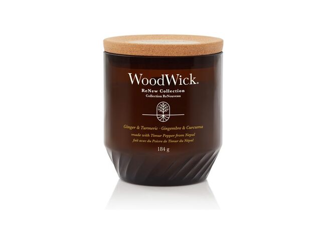 WoodWick Střední svíčka ReNew Ginger & Turmeric