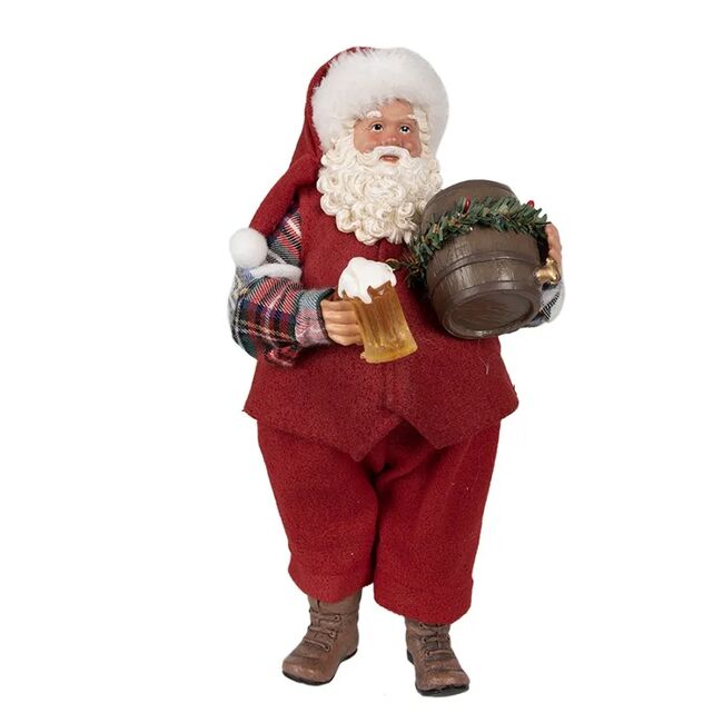 Vánoční dekorace - Santa pivař