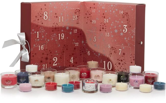 Yankee candle Adventní kalendář kniha (12× 9,8 g, 12× 37 g)