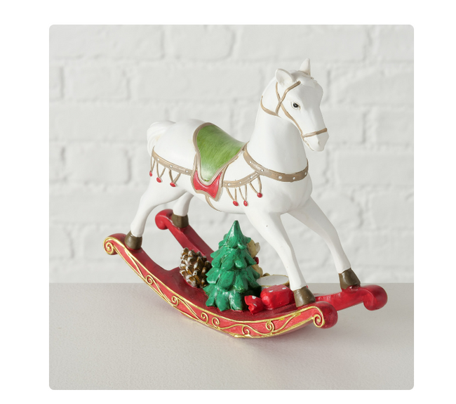 Trends & Trade Vánoce - Dekorativní kůň houpací