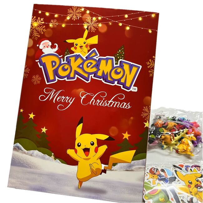 Pokémon Company Pokémon Adventní kalendář merry christmas