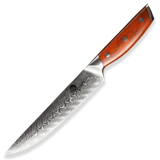 Dellinger Nůž plátkovací, Dellinger Rose-Wood Damascus