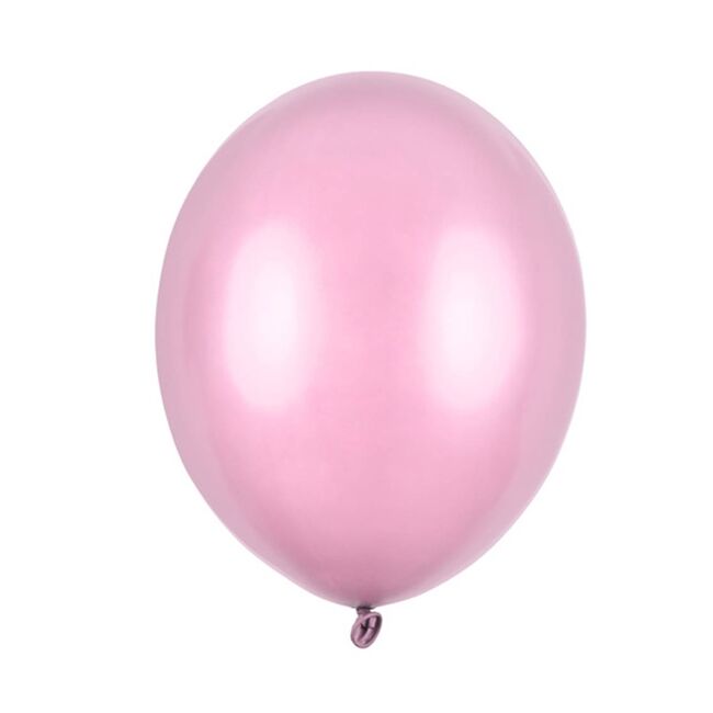 Balónky latexové pastelové rúžové 30 cm 10 ks