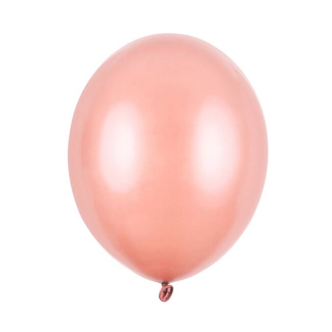 Balónky latexové pastelové starorúžové 13 cm 10 ks