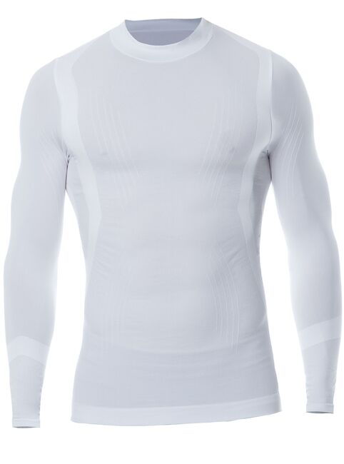 Iron-ic Pánské termo triko s dlouhým rukávem Barva: White, Velikost: S/M