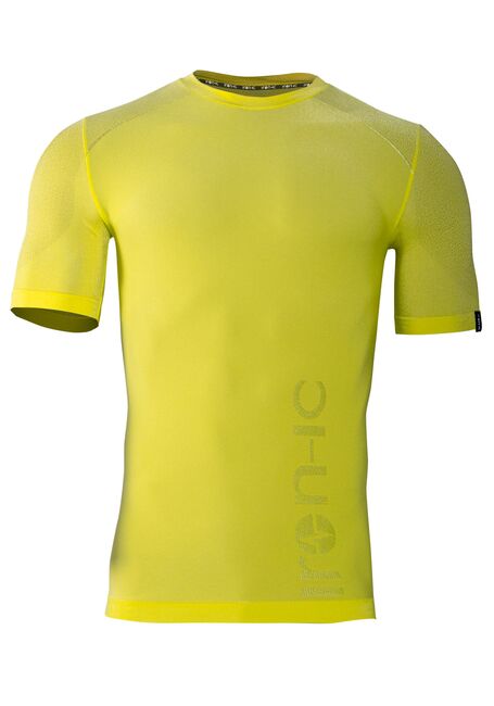 Iron-ic Pánské funkční triko s UV ochranou Barva: Yellow, Velikost: XL
