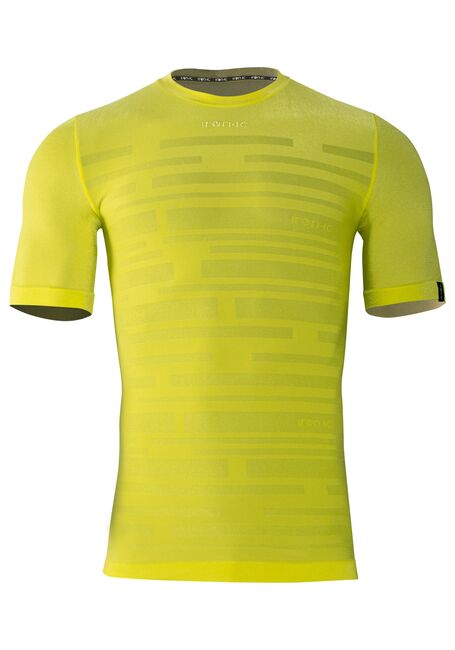 Iron-ic Pánské funkční triko s UV ochranou Barva: Yellow, Velikost: M