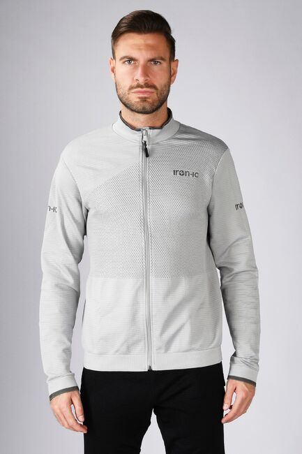 Iron-ic Pánská druhá vrstva pro celoroční použití Barva: Light grey, Velikost: XL
