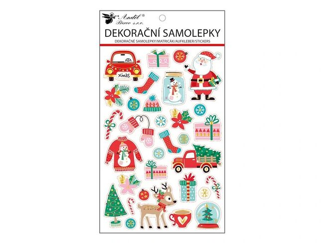 Samolepky pěnové auta 14,5 x 25 cm