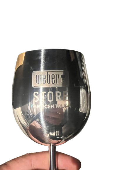 Weber Sklenice na víno z nerezové oceli, 350 ml