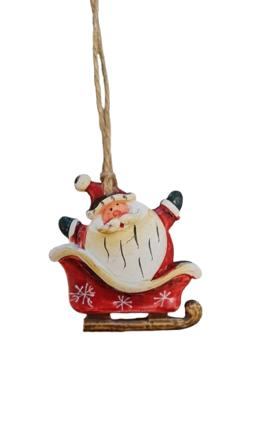 Vánoční ozdoba - Santa ME-02