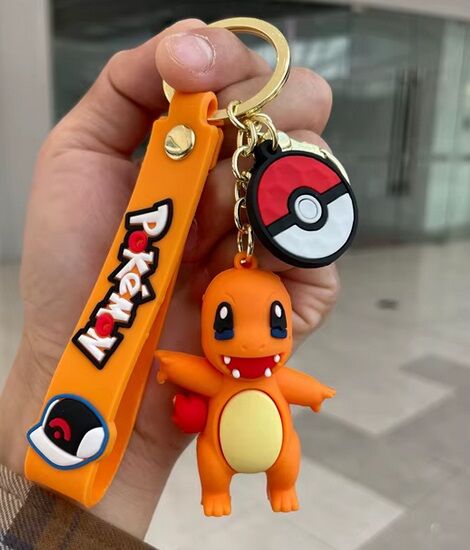 Pokémon Company Přívěsek na klíče Pokemon Charmander 3D