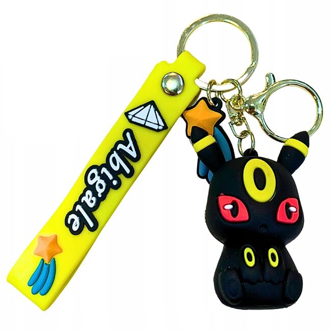 Pokémon Company Přívěsek na klíče Pokemon Pikachu black 3D