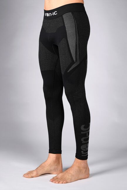 Iron-ic Inovované pánské spodní legíny v řadě performance Barva: Black, Velikost: S/M