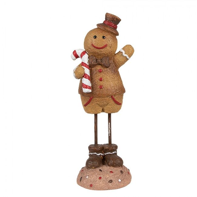 Dekorace - Perníček Gingerbread Man 18 cm