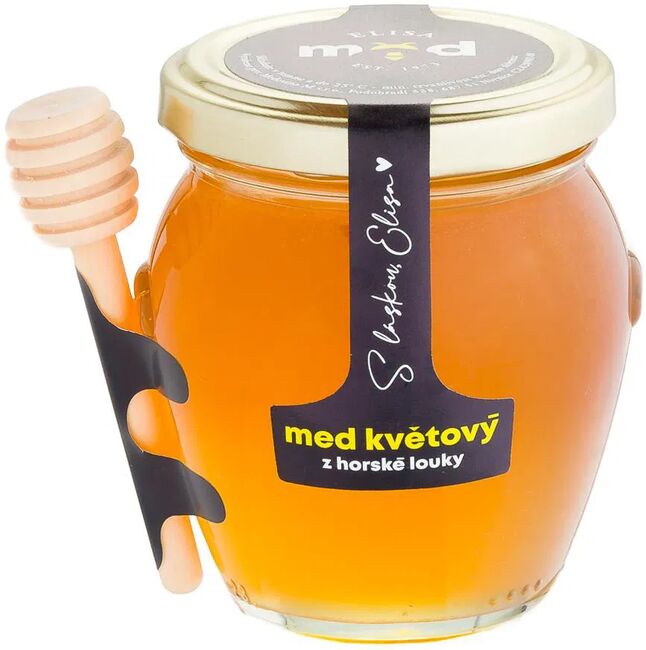 Elisa Dárkový med květový z horské louky 250g