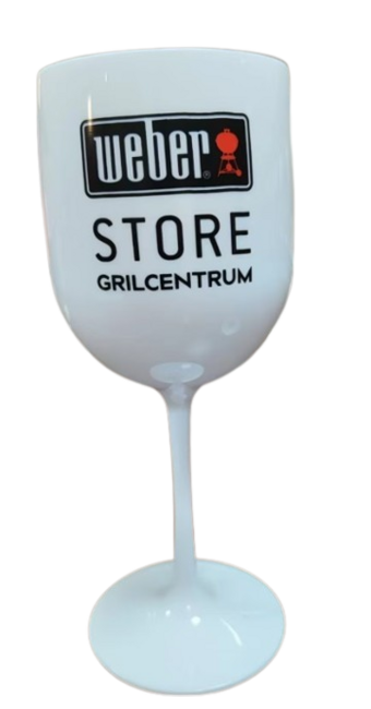 Weber Sklenice plastová 450ml WEBER bílá