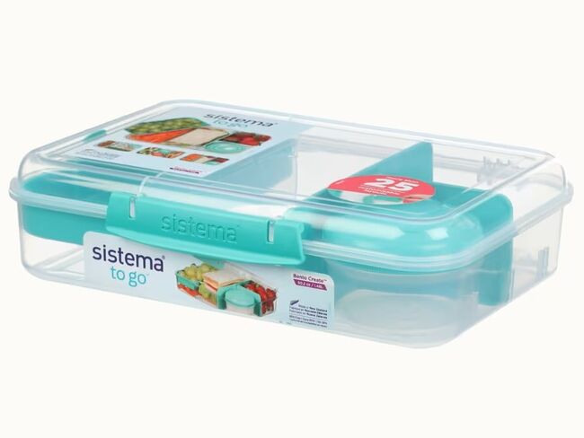 Sistema Tříkomorová krabička na oběd Sistema To Go, 1,48 l