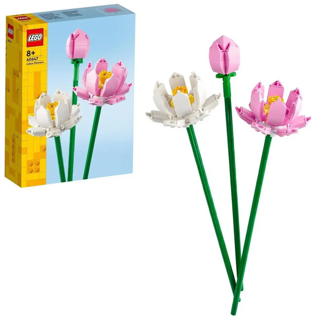 LEGO® Botanicals 40647 Lotosové květy