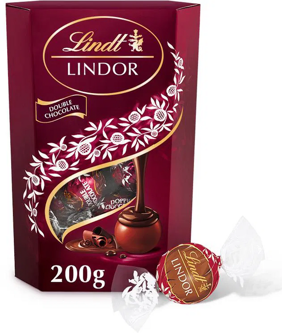 Lindt Pralinky Mléčná a hořká čokoláda 200 g