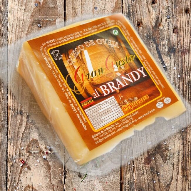 Ovčí sýr máčený v Brandy, 250g