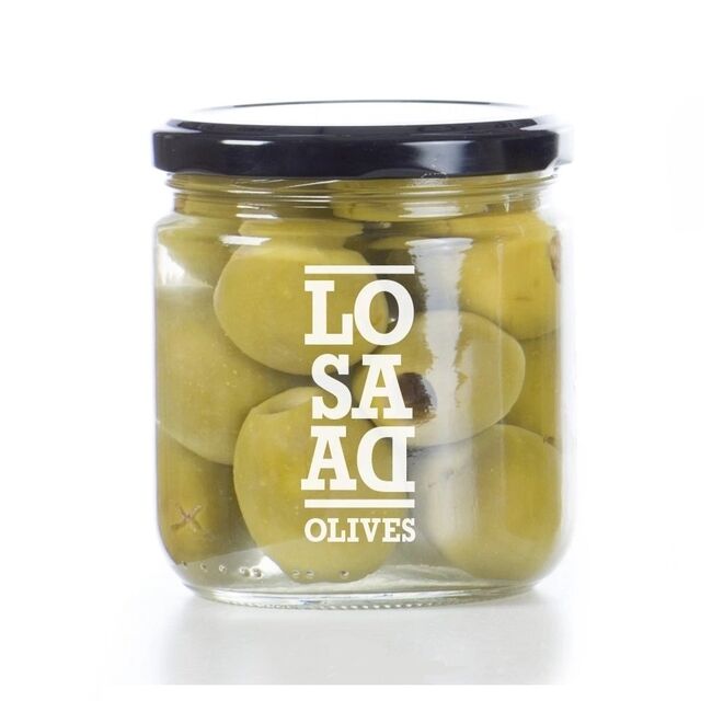 Zelené olivy Losada Gordal, 345g