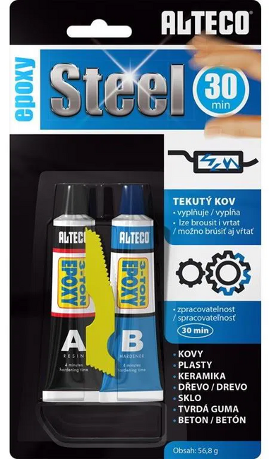Alteco Epoxy Steel 30 min 56,8 g