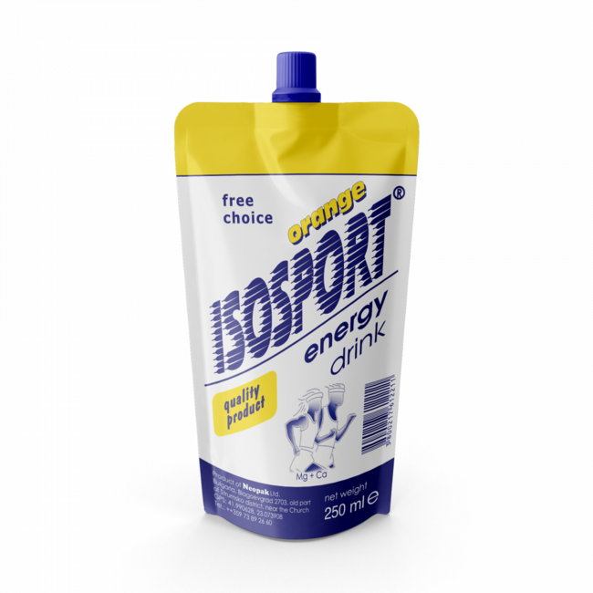 Isosteel Energetický nápoj pomeranč 250ml