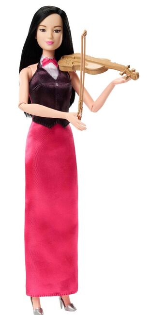 Mattel Barbie První povolání - Houslistka DVF50