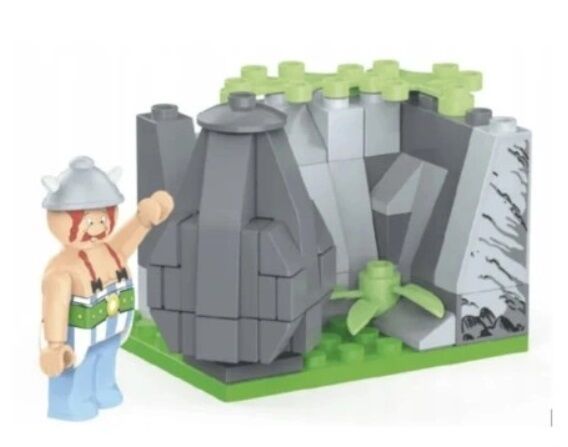 Playtive Stavebnice Asterix a Obelix Menhir Sada 87 ks