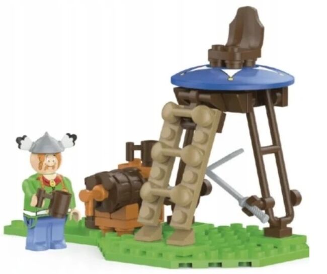 Playtive Stavebnice Asterix a Obelix Štít náčelníka Sada 67 ks