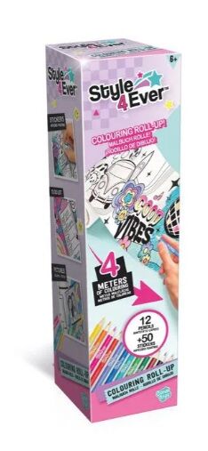 Style4Ever Omalovánky v roli