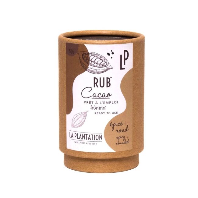 Cacao rub - grilovací koření 50g tubus