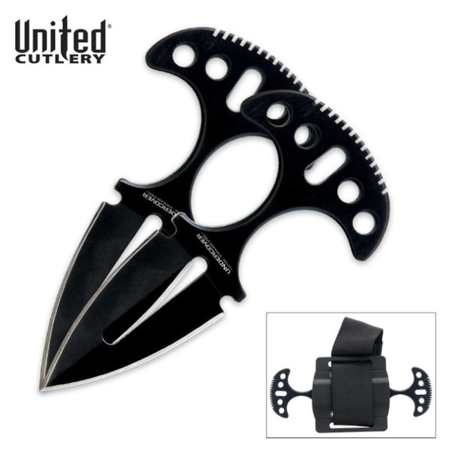 United Cutlery Undercover Black Twin Push Daggers