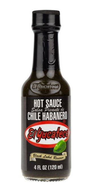 El Yucateco EL YUCATECO Salsa Habanera Negra 120ml