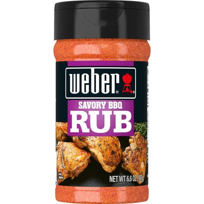 Weber Koření Savory BBQ Rub, 187g