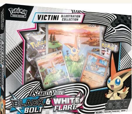 Pokémon Company Pokémon TCG: SV10.5 - Unova Victini Illustration Collection