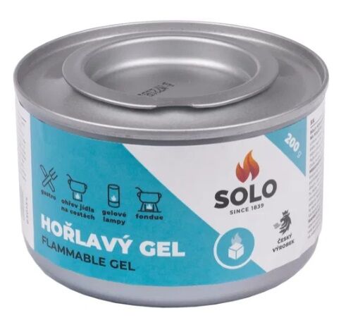 Solo SOLO Hořlavý gel v plechovce 200g